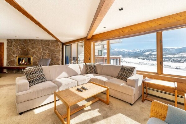 Télévision, cheminée, jeux vidéo