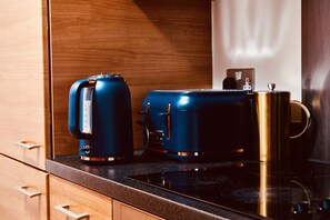 Apartamento luxo, banheiro privativo | Cozinha compartilhada