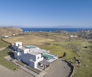 Exterior - Enjoy the sunset in a boho ambiance with the best view over the sea (Mykonos)