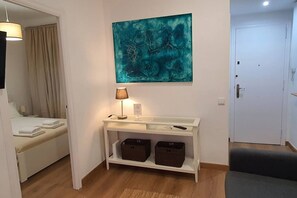 1 bedroom, iron/ironing board, travel crib, free WiFi