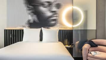 Deluxe-Vierbettzimmer, 1Â Doppelbett und Schlafsofa
