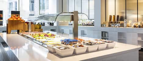 Daily buffet breakfast (EUR 22.5 per person)