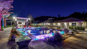 Outdoor pool - 🦸🏻‍♂️The Iron Mansion 9 Acre Luxurious Private Resort 12000 ft Event Space!🏰 (Temecula)