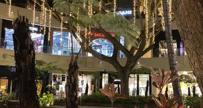 Lovely Studio with Million Dollar View of Waikiki and close to everything!