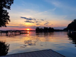 Outdoor pool - Lakefront Home with Saltwater Pool, Hot Tub, Firepit, Kayaks.  Pet Friendly (Lexington)