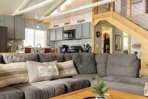TV, fireplace, DVD player