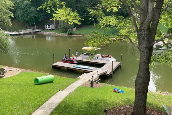 Plenty of room for your boat (rental?) and friends!