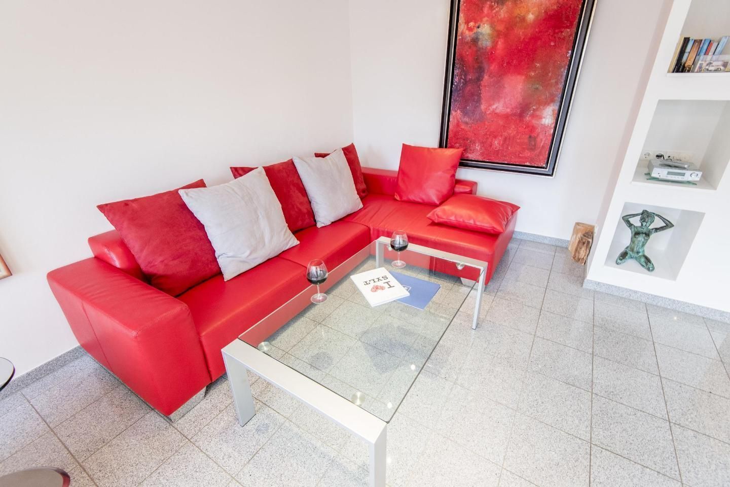 Televisión y reproductor de DVD 