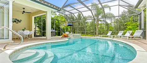 Piscine chauffée