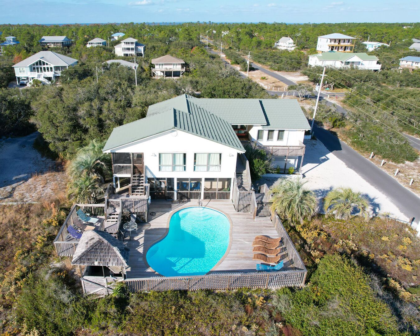 Sunny Surfside, Steps to Beach, Private Pool!