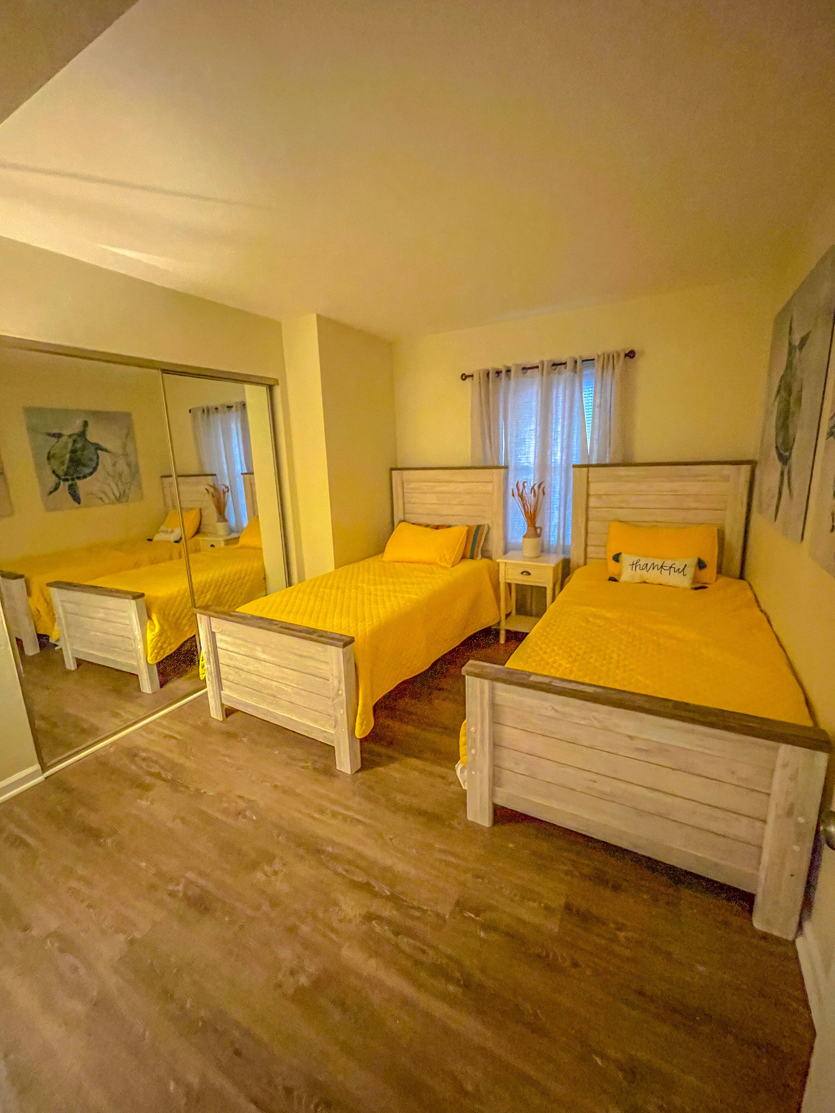 2 habitaciones, wifi gratis y ropa de cama 