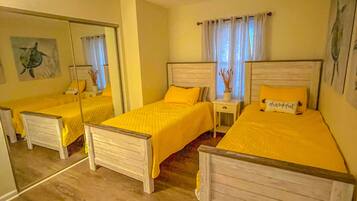 2 habitaciones, wifi gratis y ropa de cama