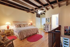 Iron/ironing board, internet, bed sheets - Riverfront Studio w/ Private Patio & Garden! (Augusta)