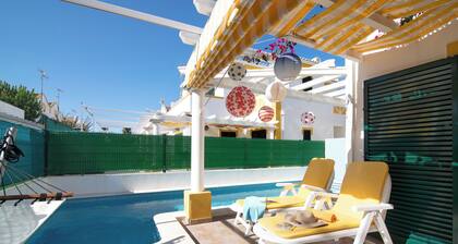 "Villa Alagoa" avec piscine, Wi-Fi, climatisation et jardin.
