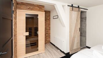 1 slaapkamer, geluiddichte muren