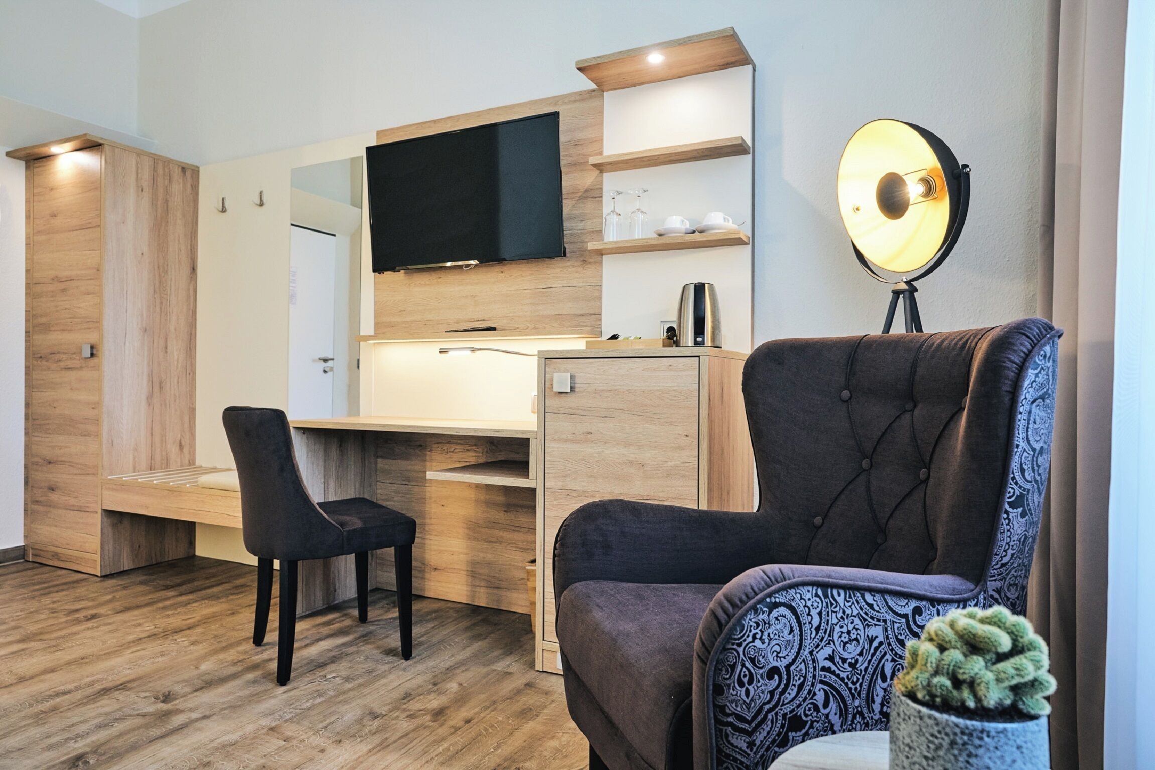 100-cm TV with satellite channels