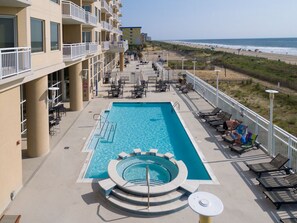 Indoor pool - Luxurious 4 bedroom oceanfront condo in the most prestigious building in OC, (Ocean City)