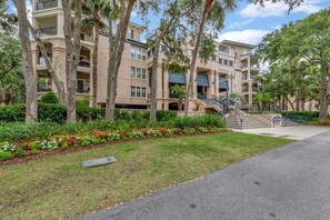 Condo, 2 Bedrooms | Exterior - Shorenugh - Bright Villa with Rooftop Pool Next to Coligny Plaza by RedAwning (Hilton Head Island)