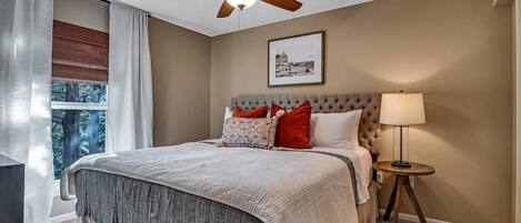 5 bedrooms, iron/ironing board, travel cot, WiFi