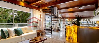 HIGH STANDARD HOUSE WITH 05 BEDROOMS ON THE BEACH OF LAGOINHA-BOMBINHAS/SC