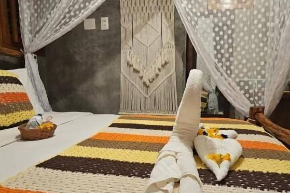 Premium bedding, pillowtop beds, individually decorated