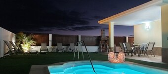 Villa Thais with private heated pool in Caleta de Fuste.