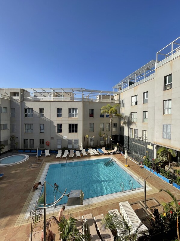 Pool - Apartment near the beach with pool and WIFI (I) (Galdar)