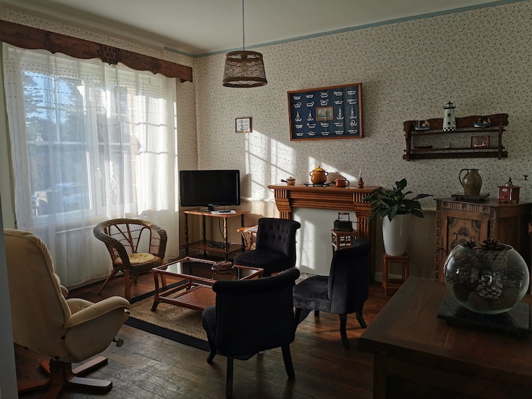 Typical Breton House Near The Sea - Perros-Guirec