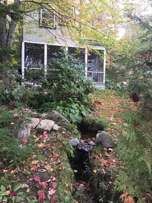 Property grounds - Lakeshore art studio  (Dedham)
