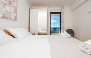 2 Schlafzimmer, Zimmersafe, Reisekinderbett, kostenloses WLAN