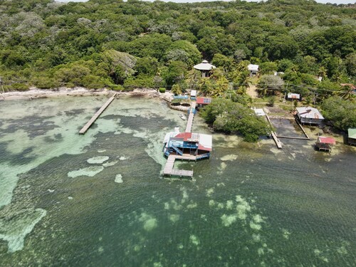 Beach house in st Helene. Same property as channel bar and grill. 