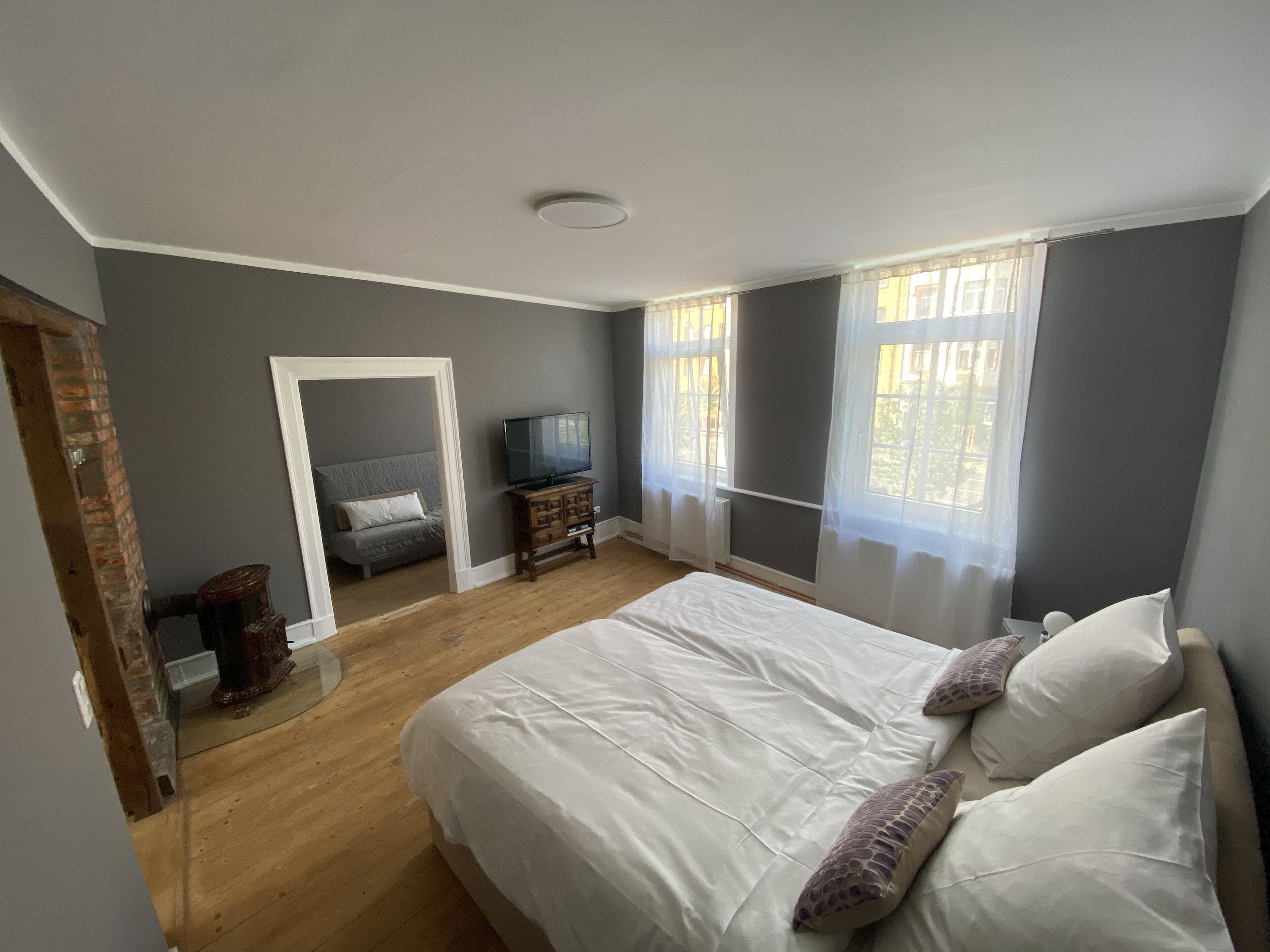 1 Schlafzimmer, Bügeleisen/Bügelbrett, kostenloses WLAN, Bettwäsche