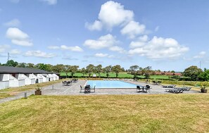 Pool - 2 bedroom cozy apartment in Aakirkeby (Aakirkeby)