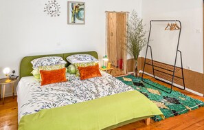 2 habitaciones, wifi gratis y ropa de cama 