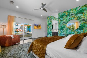 4 bedrooms, iron/ironing board, free WiFi, bed sheets