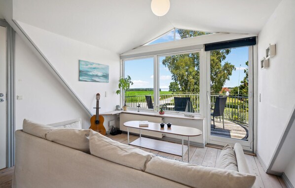 TV, fireplace, foosball