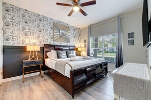 4 bedrooms, iron/ironing board, travel crib, free WiFi