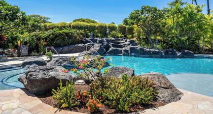 Includes Hilton Waikoloa Pool Pass for 2026. Waikoloa Beach Villas B23
