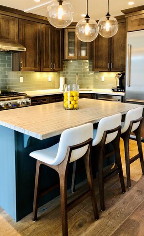 Private kitchen - The King’s Beach Retreat: Luxury Waterfront Condo (Kings Beach)