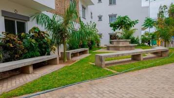 Overnattingsstedets uteområder