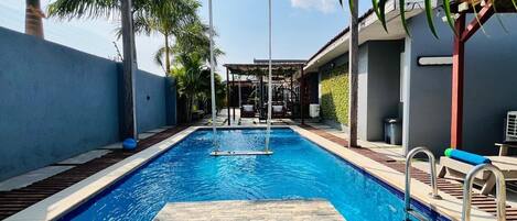 Alberca al aire libre