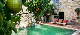 Beautiful home in ROUJAN with WiFi