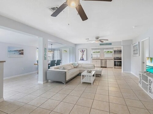 Spacious 3Bed, 2Bath Home with Open Floor Plan - Just 2.5 Miles from the Beach!