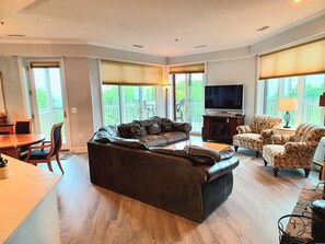 TV, fireplace - 180 Degree Breathtaking Views (Wintergreen)