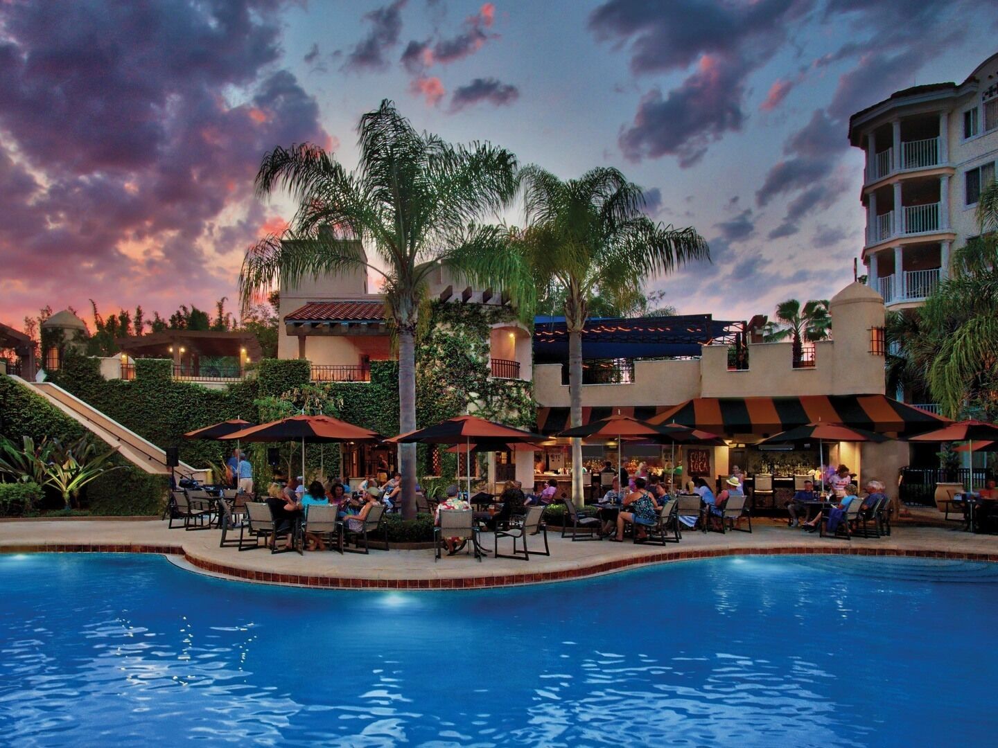 Alberca al aire libre 