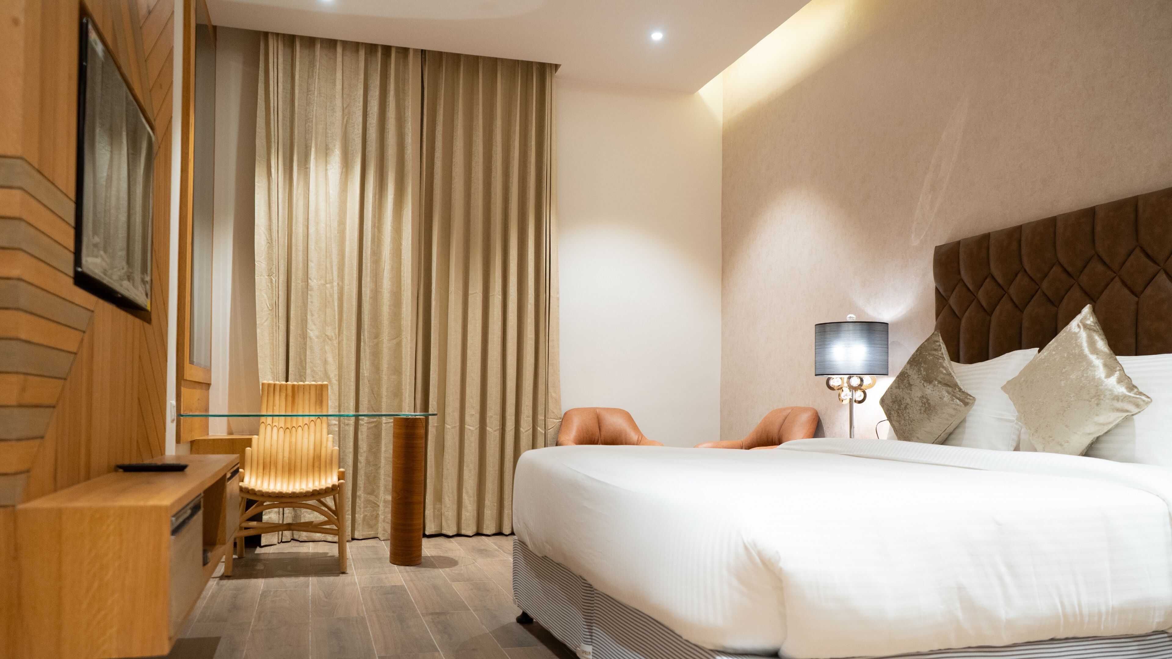 In-room safe, desk, blackout drapes, iron/ironing board