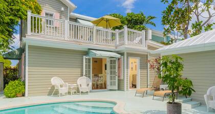 Poolside Studio Villa Steps from Duval!