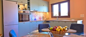 Great Sea View, relaxing, family-ideal house in Kokkini Hani!