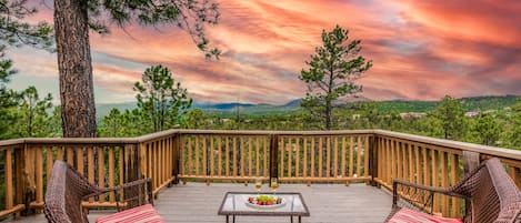 House, Multiple Beds, Patio, Mountain View | Balcony
