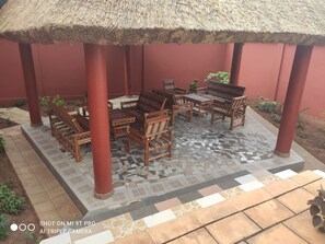 Terrace/patio - Lagoon Residence Appt Toffa (Porto Novo)